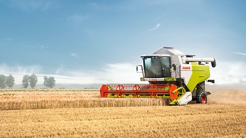 Зерноуборочный комбайн CLAAS DOMINATOR 370. Видеообзор преимуществ / производство в Гаоми!