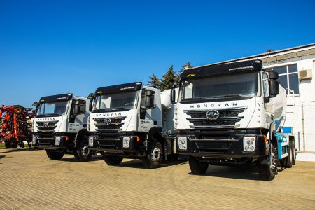 Автобетоносмеситель IVECO Hongyan 8×4