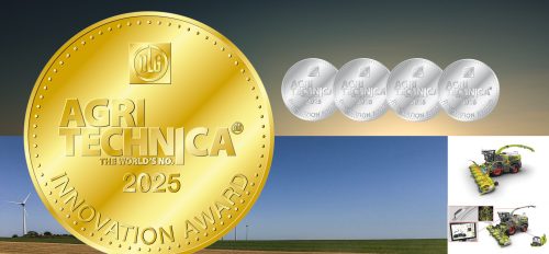 Agritechnica Innovation Awards: одна золотая и четыре серебряные медали за передовые инновации CLAAS